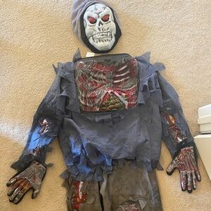 Light up eyes zombie Halloween costume